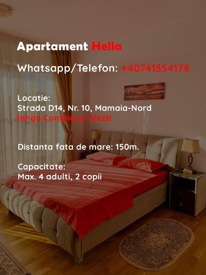 Năvodari Hella Apartament Mamaia-Nord מראה חיצוני תמונה